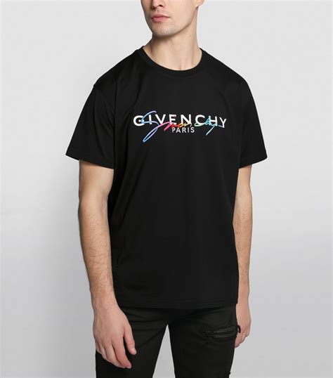 givenchy tshirt rainbow|givenchy t shirt men sale.